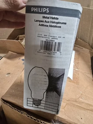 Philips 250W Clear ED28 Metal Halide Bulb - Image 1 of 2