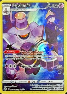 Pokemon TCG Dusknoir TG06/TG30 Holofoil SWSH09: Brilliant Stars Trainer Gallery - Picture 1 of 2