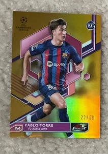 2023 Topps Finest Pablo Torre Gold Rc /50! - Picture 1 of 2
