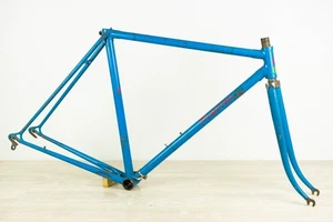 MORINI DACCORDI VINTAGE FRAME SET 50 STEEL ROAD BIKE CAMPAGNOLO 700c Columbus S - Picture 1 of 12