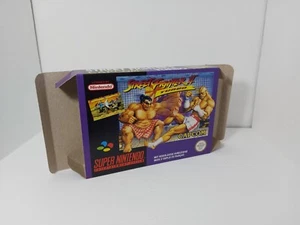 Street Fighter II Turbo - Super Nintendo - Pal - Snes - Nintendo Only - Box - Imagen 1 de 2