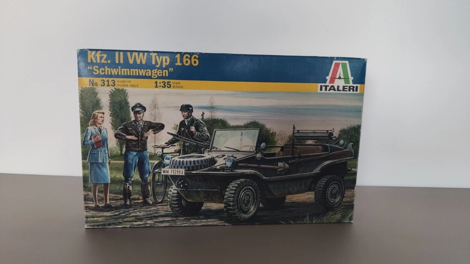 Kfz. II VW Typ 166 "Schwimmwagen" No 313 1:35 - Immagine 1 di 4