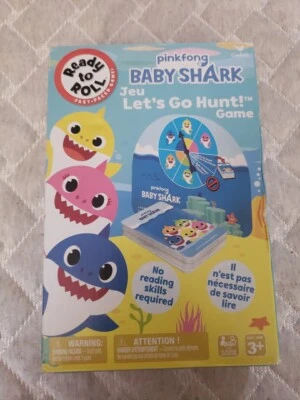 NEW Baby Shark Game Let's Go Hunt PinkFong Kids Activity Game Doo doo doo Age 3+ - Image 1 of 3