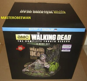 The Walking Dead Complete Fourth Season Exclusive McFarlane Toys Limited New BD - Picture 1 of 6