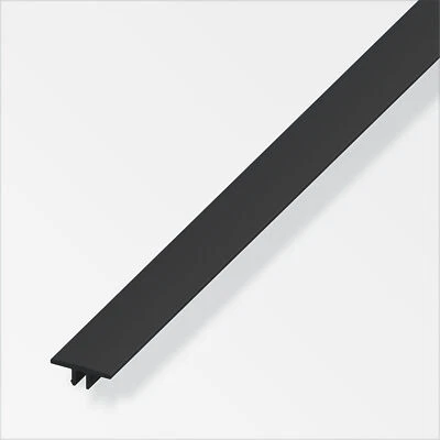 PVC Coaxis Cover Profile Railing Alfer 1m Black ProSolve