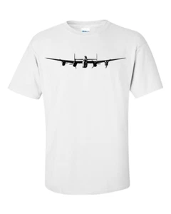 Lancaster Heavy Bomber Aircraft RAF WW2 T-Shirt - Picture 1 of 3