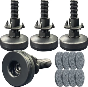 Niveladores de pies ajustables de mesa/muebles con rosca de 3/8" tornillo en él - Imagen 1 de 7