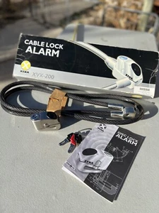 Xema Cable Lock Alarm Disc Lock Set New in Box XVX200 XMS10 Combo - Picture 1 of 9