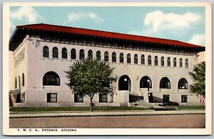 Vtg Phoenix Arizona AZ YMCA Building 1920s View Old Unused Postcard - Picture 1 of 2