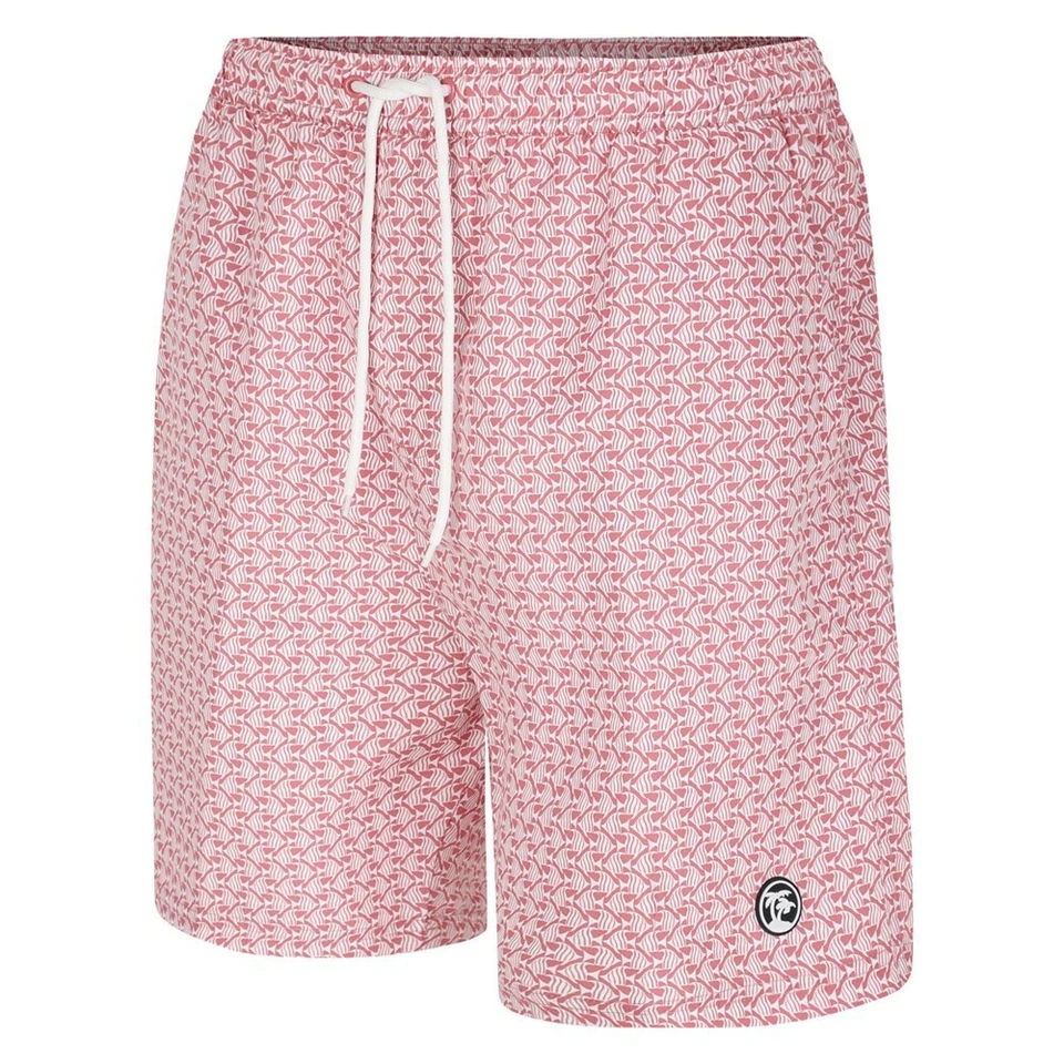Espionage SW103 Malva/Bianco Pesce Stampa Nuoto Shorts 2XL3XL4XL5XL6XL7XL8XL - Immagine 1 di 1