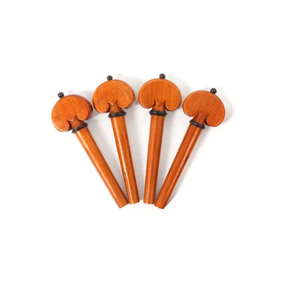 4/4 Cello Pegs 1set (4pcs) Natural Pernambuco Cello Peg High Quality Peg - Image 1 of 3