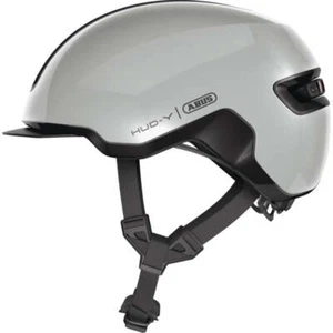 ABUS HUD-Y Helmet (Race Grey) - Picture 1 of 6