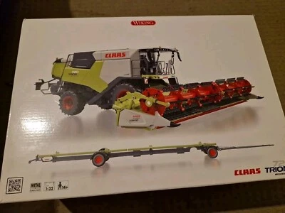WIKING 77857 MOISSONNEUSE CLAAS TRION 720 1:32 Scale New In Box Free UK Postage - Image 1 of 4