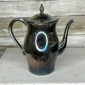 Vintage William Rogers Silver Plate Paul Revere riproduzione teiera 8,25 pollici - Foto 1 di 8
