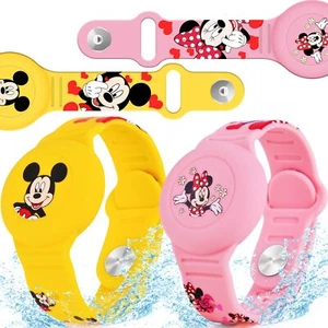 Waterproof Air Tag Bracelet for Kids [2 Pack] Cute Cartoon Air Tag Holder for K - Picture 1 of 7