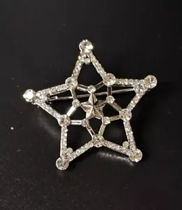 Broche de cristal estrella de moda - Imagen 1 de 2