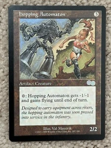 MTG Hopping Automaton Urza's Saga NM ARTIFACT CREATURE UNCOMMON - Picture 1 of 1