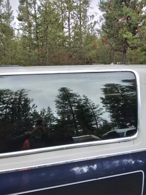  Dodge Ram Charger Trim Cuarto Trasero Vidrio Aluminio Moldura Derecha 81-93 Foto 1 de 2