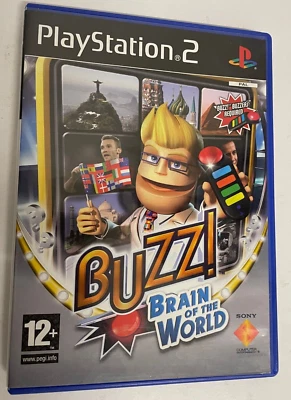 Buzz! Brain Of The World For Sony PS2, NO CONTROLLERS PAL Version. - Image 1 of 4