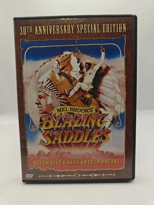 Blazing Saddles DVD Widescreen 1974 (Mel Brooks, Cleavon Little, Gene Wilder) - Image 1 of 3