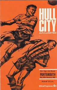 Hull City v Portsmouth 1966/7 (28 Jan) FA Cup - Picture 1 of 1