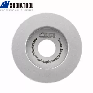 Mola diamantata altezza 30 mm 3-3/8'' bordo tondo intaglio per marmo granito - Foto 1 di 7