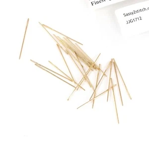 BULK John James #28 GOLD PLATED Tapestry Needles - Elección de la cantidad - Imagen 1 de 1