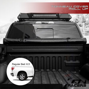 For 2004-2006 Toyota Tundra 6.2 Ft Bed Lock & Roll Up Soft Vinyl Tonneau Cover