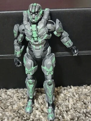 McFarlane Toys Halo 4 C.I.O. Figura de acción exclusiva de Green Walgreens CIO Foto 1 de 2