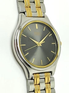 SEIKO MEN'S V701-1V39 VINTAGE NOT-WORKING DRESS QUARTZ ANALOG WATCH SFW581 - Picture 1 of 6