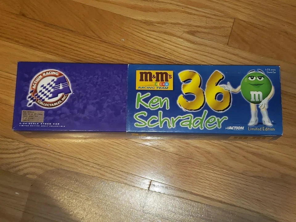 Ken Schrader 2000 Grand Prix 36 M&M's Green 1:24 - Image 1 of 1
