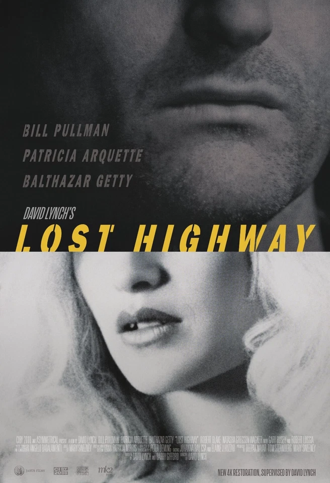 Lost Highway movie poster - 11" x 17" - Bill Pullman, David Lynch