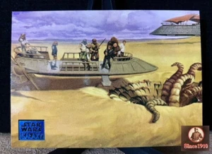 2018 Topps Star Wars Galaxy The Archives The Failed Execution Blue Foil #76 - Picture 1 of 3