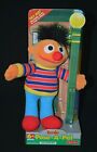 Ernie 10' Sesame Street Fisher Price Pose-A-Pal 1999 Tyco Plush Bendable Toy NEW