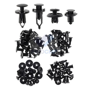 40X Auto Push Retainer Pin Body Bumper Rivet Trim Moulding Clip Accessories Kit/ - Picture 1 of 6