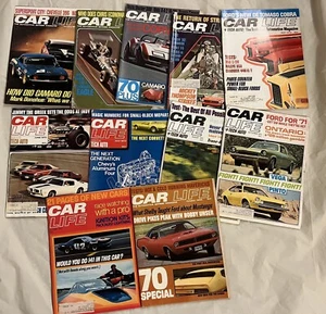 1970 Car Life, full year. Find your favorite car! Sold separately. See Contents. - Imagen 1 de 26
