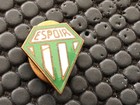 BOUTONNIERE  FOOTBALL SOCCER ASSE SAINT ETIENNE ESPOIR RARE