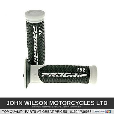 Empuñaduras suaves manillar blanco para Ducati Monster 600 620 695 696 750 Foto 1 de 1