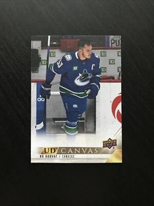 2022-23 Upper Deck UD Canvas #C347 Bo Horvat Vancouver Canucks N.Y. Islanders - Picture 1 of 2