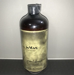 Sealed! WEN by Chaz Dean Sweet Almond Mint Cleansing Conditioner 16oz Hair New! - Picture 1 of 10