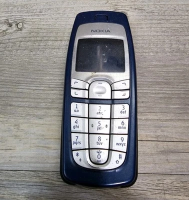 Teléfono celular Nokia 6010 - azul oscuro y plateado (AT&T/cingular) sin probar  Foto 1 de 2