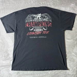 Camiseta XL de campeones de fútbol americano de la Universidad de Alabama de la SEC 2012 para hombre marea negra - Imagen 1 de 5