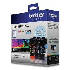 Brother LC30333PKS 1,500 Page-Yield Super High-Yield Ink - C/M/Y (3/Pack) New - Picture 1 of 5
