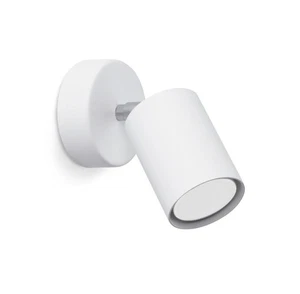 Aplique Bombilla Blanco Pequeño H: 18,5 CM Metal Ajustable GU10 Luz Cama Sofá - Imagen 1 de 6