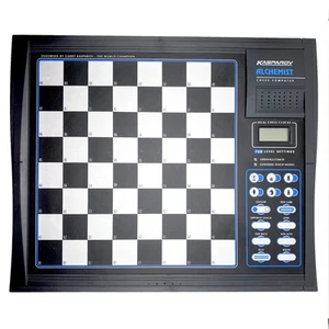 Kasparov Alchemist Chess Computer - Electronic Chess Set Complete Tested & Works - Picture 1 of 3