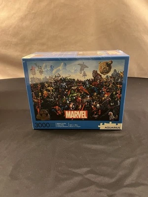 Водолей Marvel Comics литой 3000 шт. пазл Халк Человек-паук новый - Изображение 1 из 4