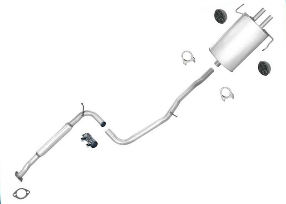 Nuevo sistema de tubo de escape silenciador de doble punta para Nissan Máxima 1989-1994 hecho en EE. UU. Foto 1 de 4