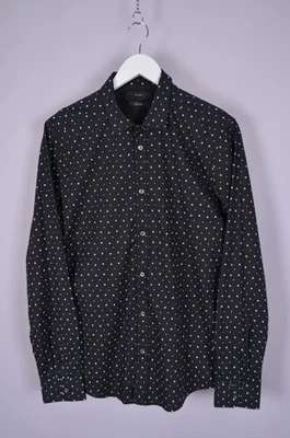 Diesel Mens S-Jirou Printed Slim Fit Black Stars Shirt Size M - Image 1 of 4