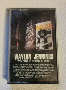 Waylon Jennings - It's Only Rock N Roll (Cassette) 1983 TESTED - Picture 1 of 1
