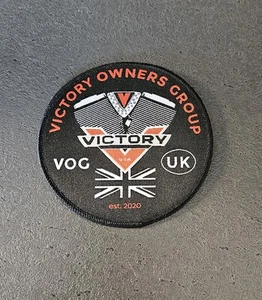 Victory Motorcycles Iron on Patch - Picture 1 of 2